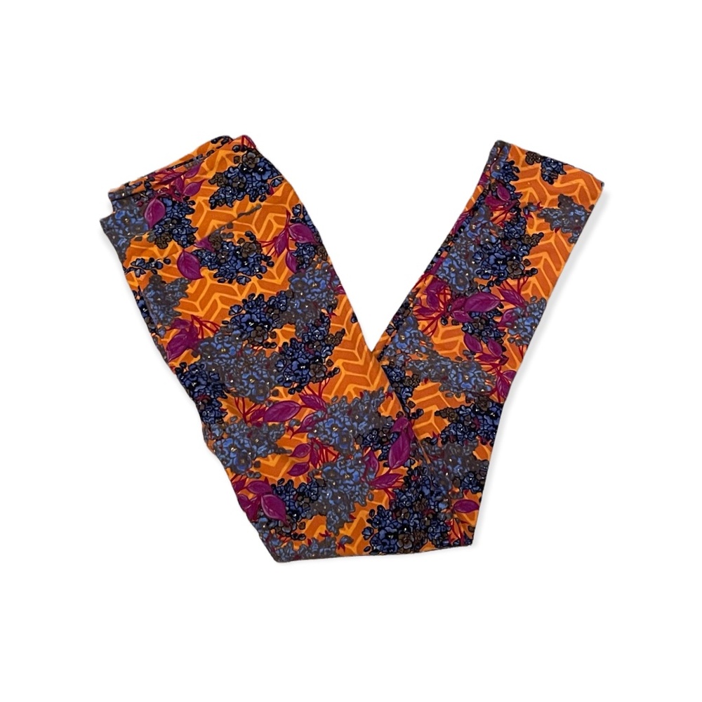 OS LuLaRoe Beautiful Floral NWOT Leggings One Size Perfect for Fall